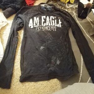 American Eagle Mens Long Sleeve Shirt